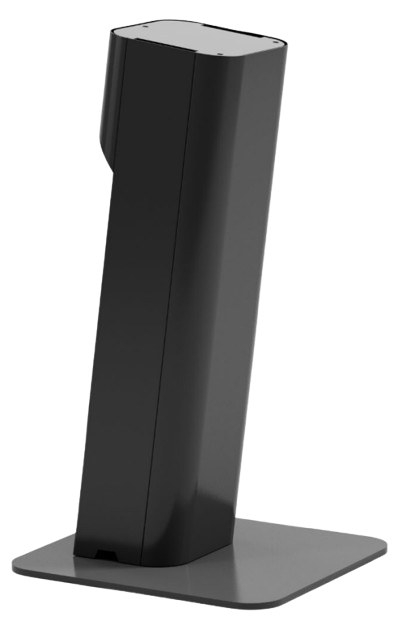 Zebra Havis Kiosk Stand; KC50 compatible; Single Display mount with pedestal base. Riser or printer box sold separately - requir