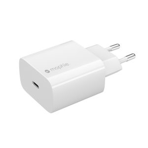 mophie-Wall Adapter-USB-C-30W-GaN-White-EU