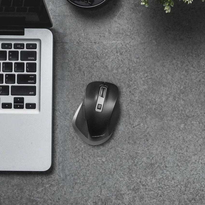 VolkanoX Amber Series Tri-Mode Rechargeable Wireless Mouse - Image 5