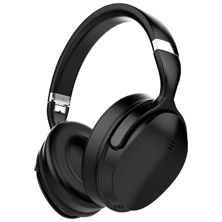 VolkanoX Silenco Series ANC Bluetooth Headphones - Black - Image 6
