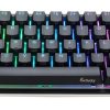Ducky Keyboard One 2 Pro 60% Mechanical Keyboard; RGB; PBT Double Shot Keycaps - Cherry Blue .
