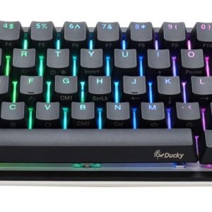 Ducky Keyboard One 2 Pro 60% Mechanical Keyboard; RGB; PBT Double Shot Keycaps - Cherry Blue .