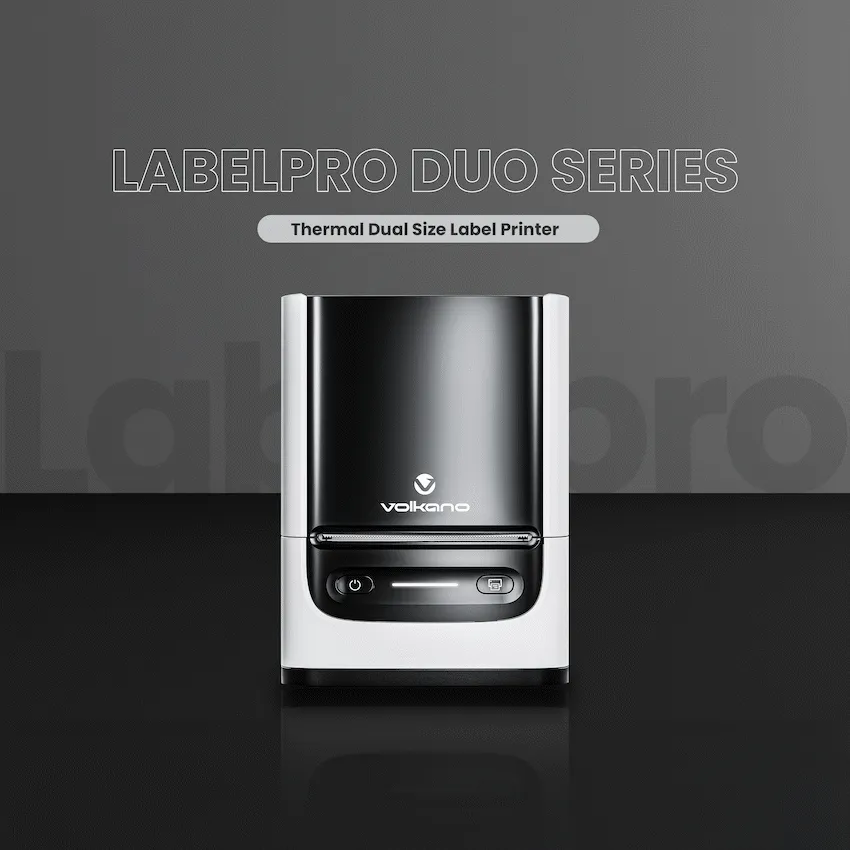 Volkano LabelPro Duo Series Thermal Dual-Size Label Printer - Image 7