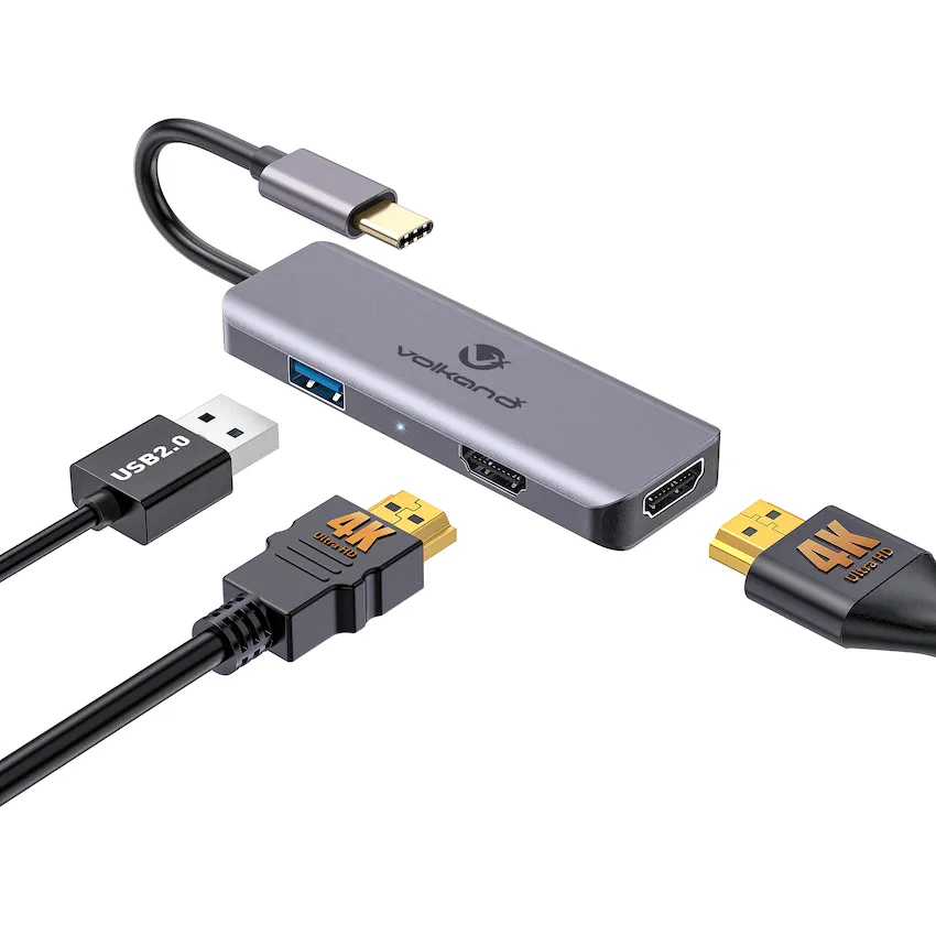 VolkanoX Core Duo USB-C to Dual HDMI Adapter - Image 7