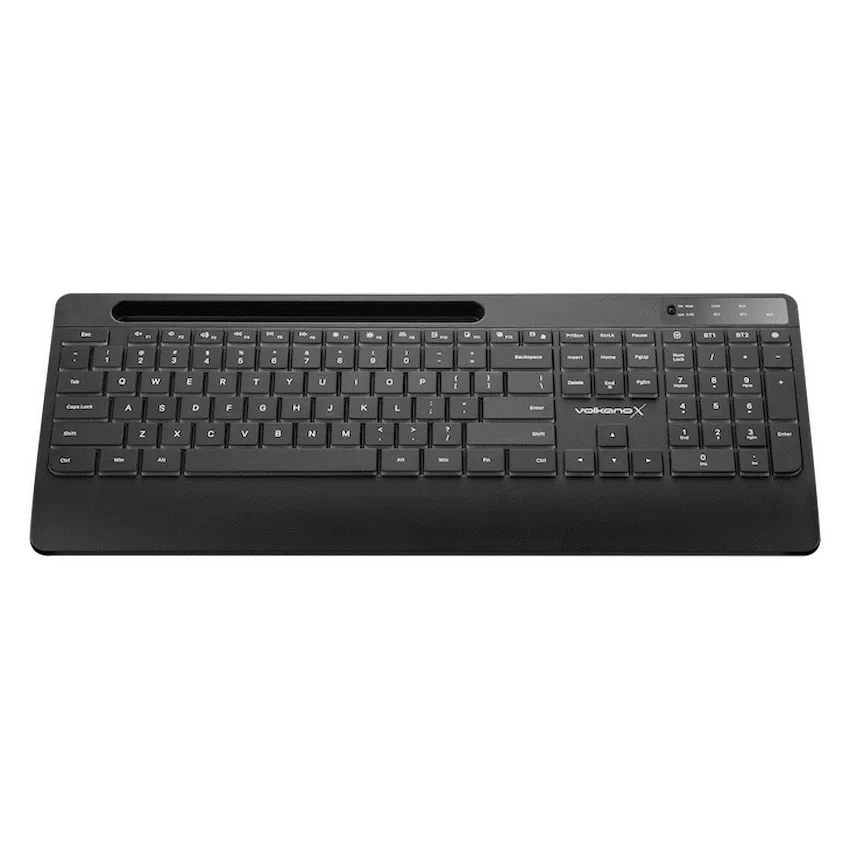 VolkanoX Gem Bluetooth Wireless Keyboard and Mouse Combo - Black - Image 7