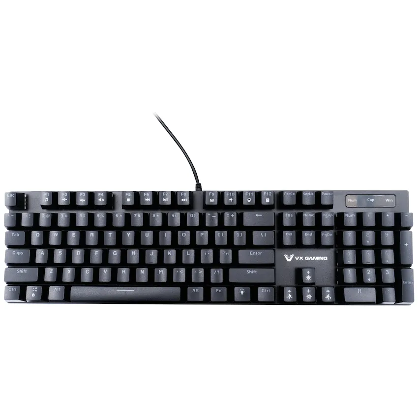 VX Gaming Floki Series RGB Full-Size Mechanical Gaming Keyboard - Image 8