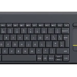 Logitech - Wireless Keyboard K400 Plus Touch - Graphite