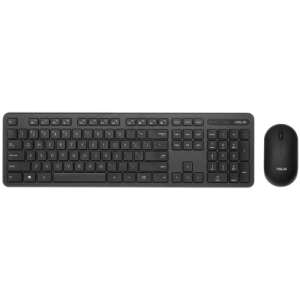 ASUS Keyboard and mouse|Wireless CW100 KB and Mouse|2.4 GHz connectivity|Black