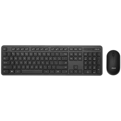 ASUS Keyboard and mouse|Wireless CW100 KB and Mouse|2.4 GHz connectivity|Black