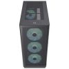 APNX C1-R premium Black mid-tower ATX case - 4x PWM ARGB Fan Included - 3x2.5'' or 3x 3.5'' - 360mm radiator - BTF Compatible.