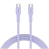 CANYON cable OnWire 60CL C-C 60W COLOR Braided 1m Purple