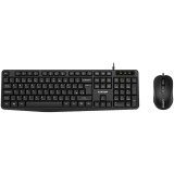 CANYON SET-1 EN Keyboard+Mouse Wired Black