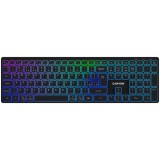 CANYON keyboard HKB-W11 UK/US RGB Dual Mode Wireless Black