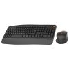 Meetion Director A Dual-Mode Wireless Keyboard and Mouse Combo – Rechargeable, Black