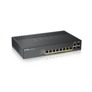 Zyxel Networks GS1920-8HPv2, 10 Port Smart Managed Switch 8x Gigabit