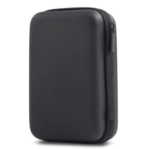 Tuff-Luv - Essentials 2.5" Hard Drive/Power Bank EVA Case - Black