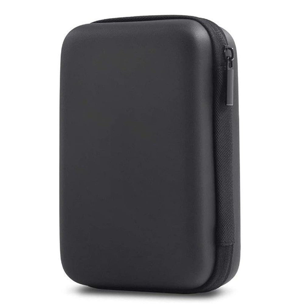 Tuff-Luv - Essentials 2.5" Hard Drive/Power Bank EVA Case - Black