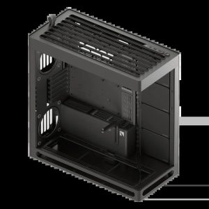 Aerocool HAVN HS 420 Base Edition Black EATX case - Supports up to 11 fans (0 incl) - 4x 3.5'' or 8x 2.5'' - 420mm Radiator.