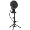LORGAR Gaming Microphone Voicer 721 USB Condenser Black