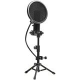 LORGAR Gaming Microphone Voicer 721 USB Condenser Black
