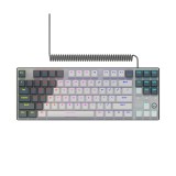 LORGAR Gaming Keyboard Azar 514TKL Wired White EN