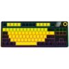 LORGAR Gaming Keyboard KBP70TKLW Pro Wireless Yellow EN