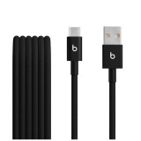 Beats USB-A to USB-C Woven Cable (1.5 m) - Bolt Black