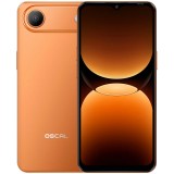 OSCAL Flat 3C LTE Smartphone, 6.65'' HD+ IPS 720*1612 90Hz, Quad-core T310 up to 2.0GHz, 4GB/32GB, Camera: Rear 32MP, Front 12MP, Wi‑Fi 5, BT5.0, 5000mAh Battery, Android 16, Orange