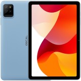 OSCAL Pad 30 WiFi Tablet, 10.1'' HD+ IPS 800*1280 60Hz, Quad-core T310 up to 2.0GHz, 4GB/128GB, Camera: Rear 8MP, Front 5MP, Dual Band WiFi 5, BT5.0, 6600mAh Battery, Android 15,Blue