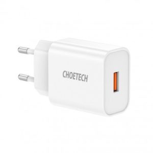 Choetech - Single USB-A Port Wall Charger - White