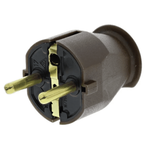 2 PIN PC PLUG 1.8 METRES AFRICA