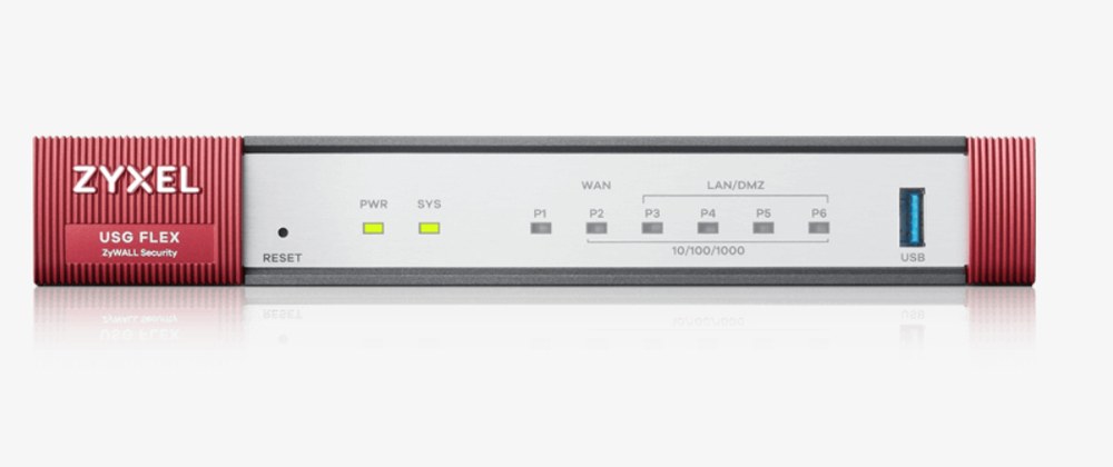 Zyxel Networks USG Flex Firewall, VERSION 2, 10/100/1000,1*WAN, 4*LAN