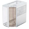 Aerocool APNX V1 premium White and Wood mid-tower ATX case -Supports up to 10 fans - 6x2.5'' or 2x 3.5'' - 360mm radiator -
