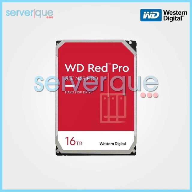 Western Digital WD Red Pro WD161KFGX 16 TB Hard Drive - 3.5'' Internal - SATA (SATA/600) - 7200rpm