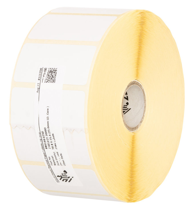 Zebra Z-Select 2000D Direct Thermal Paper Labels – 102 x 127mm, 12 Rolls