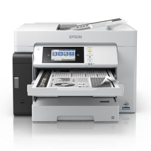 M15180 Printer — 34ppm Mono, A3, Print Scan Copy, USB, Wi-Fi/Wi-Fi Direct, Ethernet, AutoDuplex Print&Scan, 2 Trays, Rear Paper Feeder & Tray Paper Feeder, ADF & Flatbed Scanner, Built-In Display, PCL5e, PCL6, PCL5c, PostScript 3, PDF 1.7 (