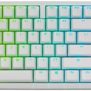Ducky Zero 6108 Wireless Mechanical Keyboard – RGB, Cherry MX2A Blue, White