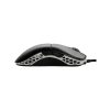 Ducky Mouse Feather Black and White - Huano Blue switches; PixArt sensor; 16000 DPI.