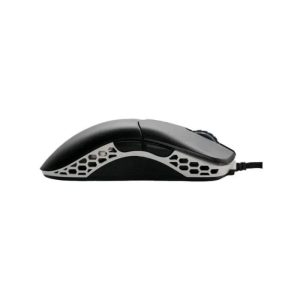 Ducky Mouse Feather Black and White - Huano Blue switches; PixArt sensor; 16000 DPI.