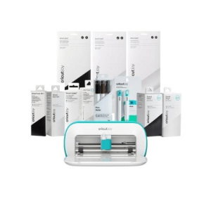 Cricut Joy Bundle Includes: Joy; Toolset; Transfer tape; Labels; Iron on; Vinyl; pens; writable vinyl